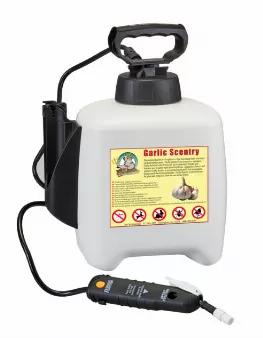 Premixed, ready to use<br>
Gallon Pre-loaded in Pump Sprayer<br>
Organic, Non-Toxic<br>
Repels unwanted yard and garden pests, including mosquitoes<br>
Safe for use around children, plants and pets<br>
Does not impact taste of fruits or vegetables<br>
Garlic odor dissipates quickly and remains effective for up to 14 days