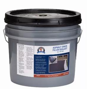 1 Shot Premium asphalt crack filler and sealant is an elastomeric crack filler used to repair, and patch cracks in asphalt. Specially formulated, premium quality, ready to use, high performance, flexible, non-shrink, asphalt repair product. Designed to stay flexible that's why it is not recommended as a topcoat wearing surface. Water-proof, seal cracks up to 1 inch wide, fill in expansion joints with this high-solids flexible filler.