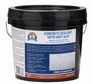 1 Shot Clear Concrete Sealant with Anti-Slip