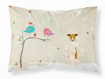 Christmas Presents between Friends Dog Fabric Standard Pillowcase