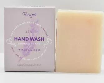 Now available in Unscented, Citrus and Lavender. This bar of paste DISSOLVES TO MAKE OVER ONE GALLON OF LIQUID HAND SOAP! Your requests for refillable hand soap have been answered. Our all-natural Hand Soap Paste dissolves to make over a gallon of liquid hand soap. You can now refill your pumpers, foamers, soap dispensers, even mason jars with liquid hand soap. Don't have a dispenser, we got you covered. Due to the thin consistency, the dissolved Hand Soap Paste performs perfectly in a foaming p