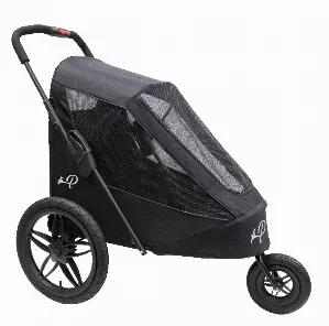 <div><span style="color: #000000;"></span></div><p ><span style="color: #000000;"> </span></p><div><span style="color: #000000;">Petique's Breeze Pet Jogger (aka the Pet Mobile, the Rolls Royce, the Ferrari of pet joggers) is engineered to create a performance-inspired ride for you and your pets to travel in. The large tires equipped with shock absorption and traction reinforces a smooth experience. Even pets who had just gotten surgery will feel secure and comfortable. With our 360 degree well 