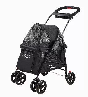 <p ><span style="color: #000000;"></span></p><p><span style="color: #000000;"> </span></p><p ><span style="color: #000000;">Pet and Pets Simplicity Pet Stroller is a very light stroller that has a petite, yet durable frame designed to stabilize the entire stroller. The pet stroller comes with a cup holder tray and pee pad insert to provide you and your pets a smooth ride, and a nice, relaxing walk. The privacy of the spacious interior was designed to reduce stress and anxiety. The large ventilat