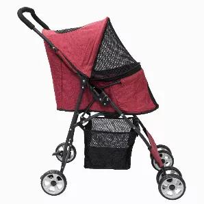 <p data-mce-><span style="color: #000000;">Pebble Pet Stroller by Pet and Pets is ultra-light weight with a simple compact fold for easy storage. The double front wheels create a smooth 360 degree turn to help make your pets travel more enjoyable. <span data-mce-fragment="1">O</span><span data-mce-fragment="1">ur patented pee pad insert feature creates an added advantage to help with messes. </span>You can count on the Pebble Pet Stroller to deliver a comfortable grip for instant control and a l