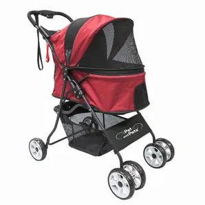 <div><span style="color: #000000;"></span></div><p ><span style="color: #000000;"> </span></p><div><span style="color: #000000;">Pet and Pets Catalina Pet Stroller is one of our lightest, medium sized pet stroller with a cup holder tray and storage basket that creates a easy travel experience for you and your pets. Featuring our durable frame and 360 degree rotating wheels for easy maneuvering, our Pet Stroller provides a smooth and enjoyable experience for your pets. Even pets who are handicapp