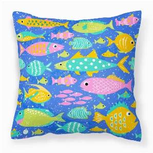 Sealife Painting Fabric Decorative Pillow