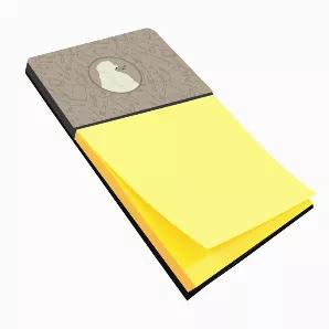 TAKE note! The perfect gift for anyone! This Sticky Note Holder is something special. Artwork is added to the top of the sticky note holder and a small pad of 3 inch x 3 inch sticky notes are included at the bottom. The holder is refillable by removing the last piece of paper of a new pad of postits and sticking it to the board. Perfect gift for everyone in your office at work, all of your facebook friends, your dog groomer, hairdresser or even anyone who might have trouble remembering all the i