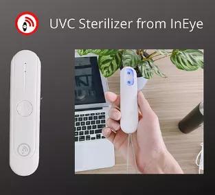 Ultraviolet C Sterilizer, handy and powerful.<br> Sterilize with Ease! It can be used on phones, clothes, or even grocery bags.<br> <li>Disinfectant time of 10 seconds for 99.9% Sterilization.
