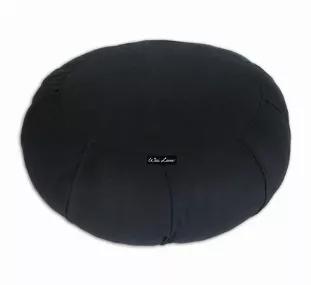 Whether you meditate for hours at a time or prefer shorter sessions, our zafu cushion is designed to provide you with the utmost in comfort.<br> <li>100% cotton <li>Provides a comfortable seat for meditation <li>Can also be used for support in various yoga poses <li>15" diameter x 6" height
