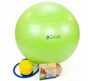 Stretch, strengthen, and sculpt your entire body with our new planet- and health-friendly Eco Ball kit.<br> Kit Contains:<br> <li>Phthalate-free, anti-burst eco ball <li>Complete workout on DVD, set by the soothing, inspiring seaside (running time 25 min.) <li>Foot pump for quick, easy ball inflation