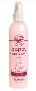 Even the tamest puppy can be a victim of tangled, unruly hair! That's why we created this gentle conditioning formula. Best when used before brushing, it gives any puppy's coat a lustrous sheen and a truly delightful scent. Plus, it's easy to apply because it comes in a non-aerosol spray bottle.