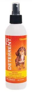 Formulated to keep pets away from treated areas without harmful chemicals. Perfect for both indoor or outdoor training.