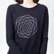 <p>Stay stylish from yoga to brunch in our garment washed relaxed fit sweatshirt cut from 100% soft premium French terry cotton.<br></p><p>This sweatshirt features our elegant signature Septagon Flower printed in light grey on the front.</p><h5>Origin</h5><p>Designed in Italy and made in Albania.</p><br>