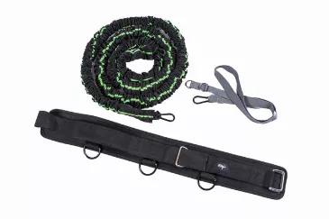 Speed & Resistance Training Kit<br>Size:<br>1PC WAIST BELT 31.25x4.375 in<br>
1PC RESISTANCE TUBE 2.5x0.66x108.33 <br>
1PC STRAP 1.041x45.83 in