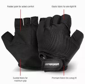Our workout gloves are more breathable. The back of hands are made of elastic fabric which is a light and breathable fabric to keep your hands dry and comfortable. Our workout gloves are suitable for men, women, adults and teenagers for Weight Lifting, Pull Up, Exercise, Fitness, Gym Training and General Workouts. Premium Velcro for a perfect snug fit and gloves will not slip. Padded palm for added comfort and increased grip for any activity and exercise.