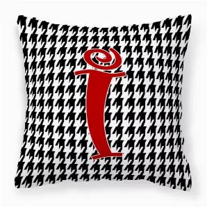 Monogram Letter Fabric Decorative Pillow