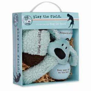 Need a quick gift for a dog who is good? You can't go wrong with the Dog is Good "Play the Field" Toys Gift Pack. Each four-piece set comes with a dog-pleasing assortment of toys, in a ready-to-give box.