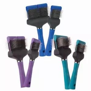 MGT Slicker Brush Double Flex XFirm Blue