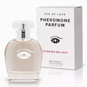 Whether it’s an evening out with the girls, elegant dinner dates, or even better – a fun night in, the occasions you can wear Eye of Love’s Evening Delight pheromone-infused perfume are endless. Inspired by sunset in Manhattan, when the city is bathed in magical orange light, Eye of Love’s Evening Delight is bursting with musky and floral notes. It celebrates hope and optimism as the day meets the night; fresh, vibrant, and exuding positivity while remaining classically elegant thanks to