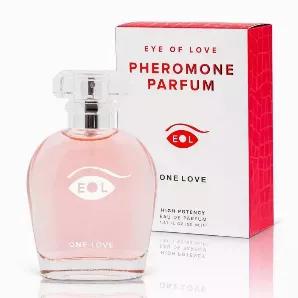 Immerse yourself into the wonderful world of pheromone-infused perfume designed to attract men. Inspired by the emotion itself, Eye of Love’s One Love perfume blends sweet citrusy rose, feminine lily, and sensual jasmine with sultry vanilla for a refined,    decadent warmth, that will make you fall in love again and again. This fragrance is a celebration of femininity in all its glory, giving way for every woman to fulfill her deepest fantasies. Specially formulated for those who desire to inc