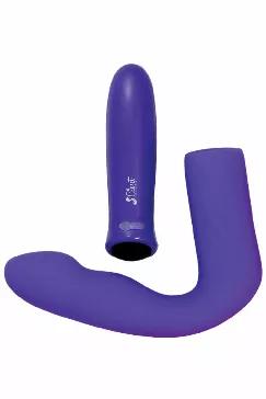 Meet Jill, your new best friend. A luxurious silicone sleeve that wraps around a rechargeable bullet vibrator, that will provide hours of pleasure. With her sexy design, Jill is comfortable to use for external and internal thrills, as well as for anal play.<br> The strong, 7 speed and function bullet vibrator is easily removable for additional satisfaction and can easily be used by itself. The ABS bullet can be slipped into the sleeve with the control button down, allowing you to easily change t