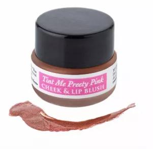 Tint Me Pretty Pink - Cheek & Lip Blush is a suspension of mineral pigment in a highly concentrated, nourishing serum. The mineral particles are cosmetic grade particle size, much larger than nano-particles and thus safe to use. <br>
The color is a light Pearlescent Pink, adding a delicate tint and radiant sheen, and can be used to color cheeks and lips, and as an eye shadow.  Use alone or in combination with our other tints for a unique effect.