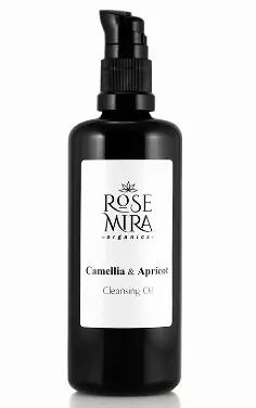 Our new Camellia & Apricot Cleansing oil is gentle and light in texture.  An effective cleanser, it removes debris and make-up without stripping the skin of its protective oils.<br>
Contrary to the popular myth, using an organic oil-based cleanser does not cause oily skin. The opposite is true. Traditional cleansers often fail to adequately hydrate and may cause the skin to overproduce natural oil. Our organic cleansing oil balances the skin’s natural oil production with an intense dose of hyd