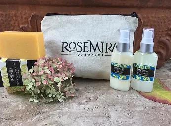 A lovely holiday collection of timely cleansing products including:<br>
<li>An Alcohol Hand Spray Sanitizer with a refreshing Essential Oil Blend (2oz)
<li>An inspiring and uplifting Sanitizing Air Mist (2oz)
<li>An organic bar of soap (4oz)
<li>A Zippered Linen Pouch perfect for travel.