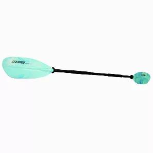 The Unfied Marine SeaSense X-Treme II Kayak Paddle is 96" in length and is manufactured with a fiberglass filled nylon blade making it x-tremely lightweight and durable. Each blade is Blue/White and is made of lightweight polypropylene and reinforced making it more efficient in the water. The shaft is lightweight aluminum with ergonomic foam grips for added comfort and strength. Comes in blue/white.