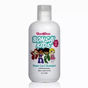 <p> Bonsai Kids Power Curl Shampoo 8.5 fl. oz | Daily Shampoo for Curly Hair Kids - Restore Bounce - Gentle for Babies | Salon Quality For Home | Safe to Use -Parabens & Sulfates Free - Made in the USA </p> <br>
<ul> 
<li> CLEANSE: Gentle cleanse - puts the bounce and shine back in their hair. Not heavy, and a little goes a long way. </li>
<li> SOFT AND FLUFFY: We all live soft and fluffy curly hair with tame and controlled l frizz. </li>
<li> FAMILY: Great for Mom, Dad, Brother, and Sister's ha