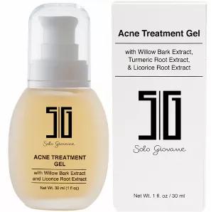 <p>Gluten Free<br>This powerful gel is formulated with a special cocktail of extracts, aloe glycolic acid to help fight acne and control oil while reducing redness and calming the skin.</p><p>Ingredients:<br>Willow Bark Extract and Turmeric Root Extract are well known for their ability to fight acne.<br>Glycolic Acid exfoliates the skin while Glycerin and Aloe help moisturize and soothe.<br>Hazel acts as an astringent to help control oil.<br>Licorice Root Extract helps reduce the appearance of r