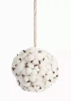 Cotton Orb (Set of 6) 6"D Foam/Polyester