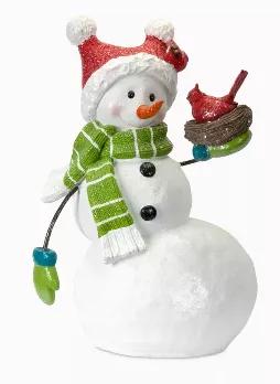Whimsical by design Perfect addition to any holiday décor Exceptional attention to detail Our snowmen add whimsy and charm to holiday settings. This adorable holiday accent is a fun and festive addition to any room.