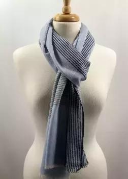 <p>Suave Plaids in fine wool and silk blend. &nbsp;Luxuriously soft and warm cashmere. &nbsp;</p><p>Fabric: 90% Merino Wool &nbsp;10% Silk<br>Size: 77?EUR?/28?EUR?</p>