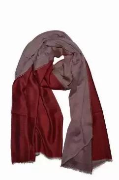 <p>Soft, warm and luxurious feel. &nbsp;Elegant colors in fine quality merino wool. &nbsp;These bestselling scarves come in a variety of colors!</p><p>Fabric: 90% Merino Wool 10% silk</p><p>Color: Red/Blue</p><p>Size: 77â€³/28â€³</p><p>Care Instructions - Dry clean only</p>