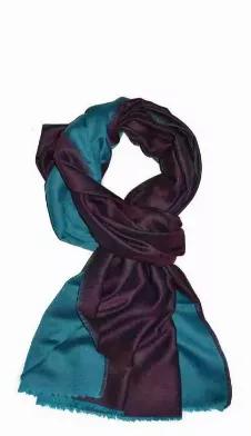 <p>Soft, warm and luxurious feel. &nbsp;Elegant colors in fine quality merino wool. &nbsp;These bestselling scarves come in a variety of colors!</p><p>Fabric: 90% Merino Wool 10% silk</p><p>Color: Magenta/ Blue</p><p>Size: 77â€³/28â€³</p><p>Care Instructions - Dry clean only</p>