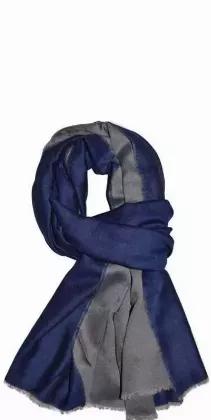 <p>Soft, warm and luxurious feel. &nbsp;Elegant colors in fine quality merino wool. &nbsp;These bestselling scarves come in a variety of colors!</p><p>Fabric: 90% Merino Wool 10% silk</p><p>Color: Royal Blue/Gray</p><p>Size: 77â€³/28â€³</p><p>Care Instructions - Dry clean only</p>