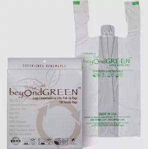 This pack of beyondGREEN large cat litter pick-up bags contain 100 large size leak-proof poop clean-up bags which measure 10" x 20" with 3.5" gussets and are 20 microns thick. Like all of our products, this pack of kitty poop bags is also manufactured here in the United States, in sunny Southern California! With our strong poo bags, you can now bag poop better and ensure you keep your hands safe and clean, and the odor contained. These bags have more than enough capacity for multiple litter box 