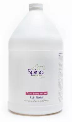 This all-natural, ultra-gentle, Itch Relief Dog Body Wash is perfect for dogs with sensitive skin. Rich in botanicals and essential vitamins, it uses Ginger root and Wasabi Japanese extracts to gently cleanse away impurities and restore the skin's pH balan-ce without stripping away the fur's natural oils. Your dog's coat is left thicker, softer, and healthier, making it all the more shiny and beautiful.<br> Natural ingredients nourish, enhance and protect your pet's fur while preventing dry and 