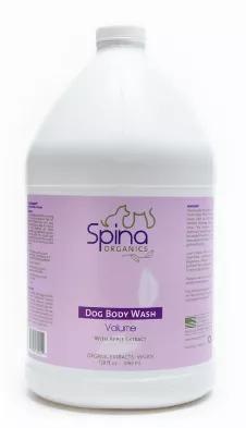 Reduce shedding and bathe your dog with luxurious indulgence in our Volume Body Wash. The rich lather will cleanse your pet’s coat without stripping away its natural oils while essentials oils boost volume, stimulate regrowth, and improve coat health. The coat will have improved volume and texture with a smooth, shiny, and sumptuous look and feel.<br>
Anti-shedding, antioxidant, antifungal, antibacterial, and anti-inflammatory ingredients<br>
Non-toxic formula<br>
Free of artificial colorants,