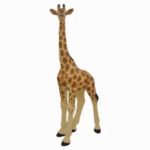 Add a touch of elegance with this Plutus Brands Giraffe Garden Decoration in Multi-Colored Resin<br> Item Dimensions: 31.50 inch L x 15.75 inch W x 77.25 inch H - Weight: 62 lbs<br> Material: Resin - Color: Multi-Colored<br> Country of Origin: CHINA