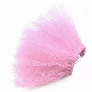 A snug but comfy elastic band keeps this too-cute tulle skirt in place, so when it's time to potty it stays out of the way. The lovely Tutu Skirt arrives in a beautiful packaging for easy gift giving.<br>
Dog & Cat Waist Size: 
<lI>XS (9-12")
<lI>Small (12-15") 
<lI>Med (15-18") 
<lI>Large (18-21") 
<lI>XL (21-24") 
<lI>XXL (24-27") 
<lI>XXXL (27-30")