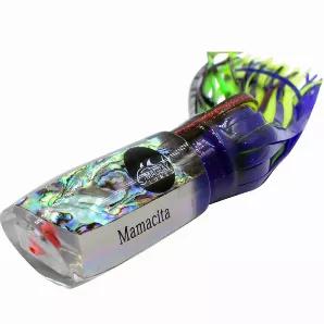 This is the Mother of all lures. Featuring slanted plunger head and sleek design, this large lure is ready to reel in those prize-winning monster marlins, tuna, mahi, and wahoo. The lure comes in multiple colors to ensure maximum attentions from our friends under the water. Let this hot mama show you how she gets a fish!