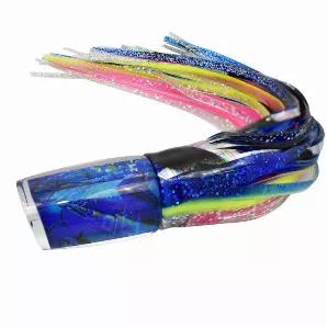 A medium tackle plunger with artwork from big game fisherman and artist Carey Chen. Eye-catching and effective, grand marlin, big mahi and  monster wahoo won't pass it up!  It won't be long before you're a marlin maniac with this lure on your boat. 