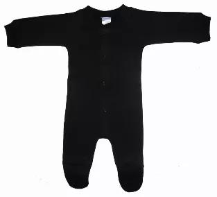 Sleep and Play Baby Grow Black Closed-Toe Long Johns are a necessity for keeping your little one comfy and cozy at night. Bundle your little one in this pair of long johns after a bath and watch them drift to sleep, basking in warmth and love <br>80% Cotton / 20% Polyester<br>Sizes: S, M, L<br>Colors: Black<br>1 Per Pack<br>Size Chart : <br>Small = 3 Months<br>Medium = 6 Months<br>Large = 12 Months