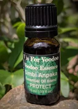 Protect- Pine, Eucalyptus, Niaouli, Benzoin, Ginger, Hyssop, Juniper. Simbi Anpaka Essence channels Simbi Anpaka’s powers as a healer and herbalist. Energetically, the plants used in this blend center around protection and healing. In addition they are good for clearing negativity. The scent of Simbi Anpaka Essence is clean, yet soft and leans towards the masculine. All together, these essential oils form a powerful purifying and cleansing potion.Possible skin sensitivity. Keep out of reach of