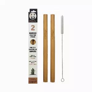 A perfect zero-waste alternative to plastic straws!<br> Made from organically grown bamboo, these straws are reusable, zero-plastic, vegan, 100% biodegradable<br> Great for parties, home & office use and even ideal to carry with you on the go<br> Ideal for all type of drinks - Hot and Cold<br> Superior option to paper & stainless-steel straws<br> Cleaning and Maintenance: These straws are made from 100% natural bamboo and should be cleaned before using. Keep dry when not in use.