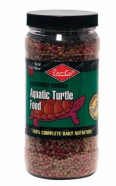Formulated to ensure proper growth and health by providing complete and balanced nutrition. Contains natural plant and high quality animal protein that turtles love and provides 100% complete daily nutrition. No supplements required!