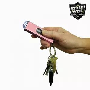 First, we revolutionized the stun gun industry by introducing the original Streetwise S.M.A.C.K. (Stun My Attacker Compact Keychain) Stun Gun. This amazing stun device was about half the size of stun guns on the market at that time and was light enough to be carried on a key chain. We followed that with the Mini S.M.A.C.K. 20,000,000 which was similar in size to a small pack of gum, making it the smallest keychain stun gun in the world! In our never-ending pursuit to build the perfect mini keych
