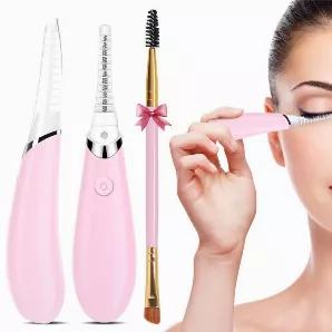 <p><strong>LM-IVNEYC-8195-PNK</strong></p><ul><li> HEAT-UP IN 7 SECONDS: The comb of the eyelash curler is made of high thermal conductivity of nickel-chromium alloy, could heats up super quick and quite hot enough to curl lashes. Note: If in your place the weather is too cold, pls allow it more time to get pre-heated.</li><li>TWO TEMPERATURE OPTIONS: Two temperature adjustments: one is 45-65 another is 65-85 practically fit for different occasions. The heat is what makes this curler amazing at 